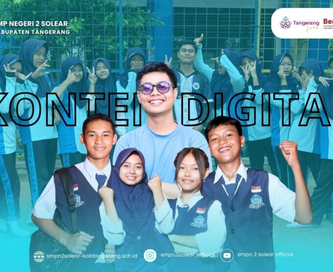 Juara ke-2 Tingkat SMP se-Kabupaten pada Ajang Gelar Karya content Digital